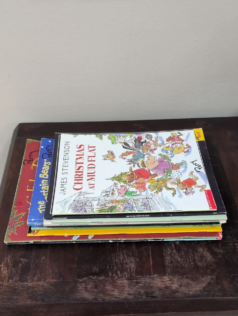Scholastic Children's Literature Lot of 11 Fiction Holiday Picture Books Vintage